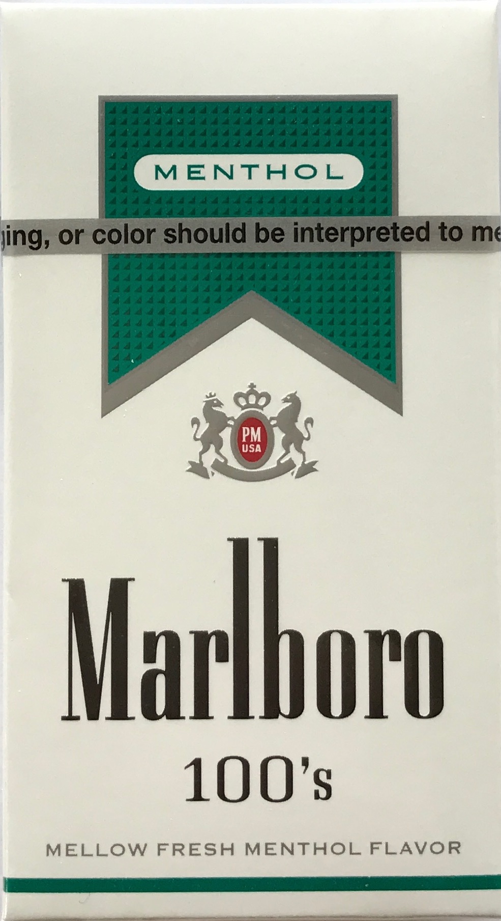 Marlboro Silver Menthol Box 100 Frank Silva & Sons