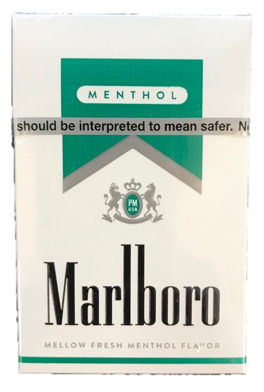 Marlboro Silver Menthol Box K/S Frank Silva & Sons