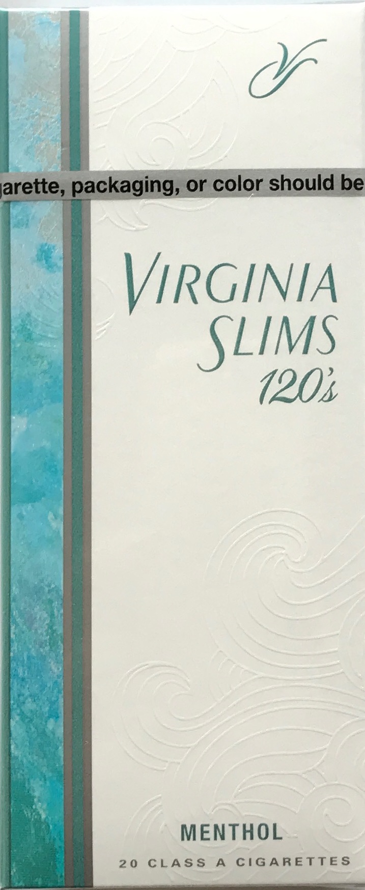 Virginia Slims Silver Menthol 120 Frank Silva & Sons