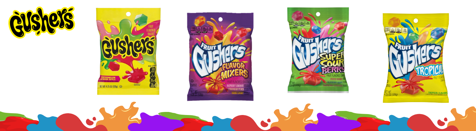 Gushers Fruis Snacks