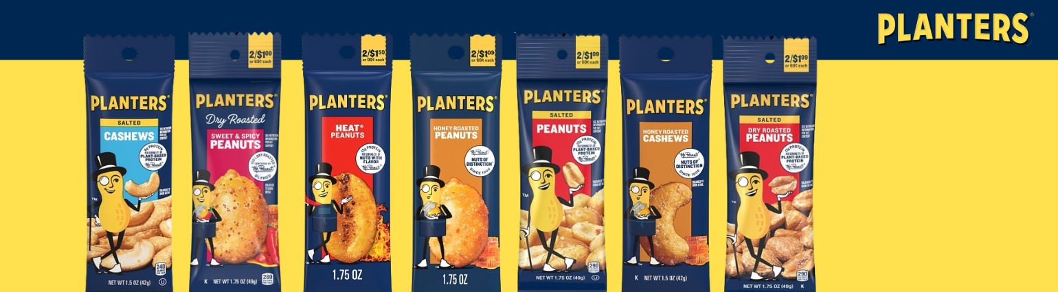 Planters Nuts Tube