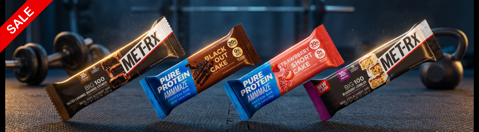 Met Rx and Pure Protein advertisement